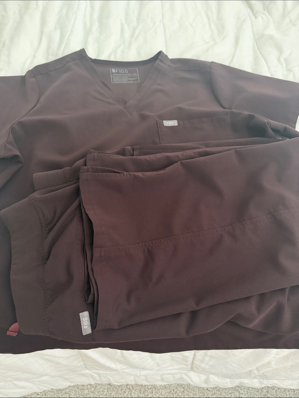 Figs Women espresso set in XXL